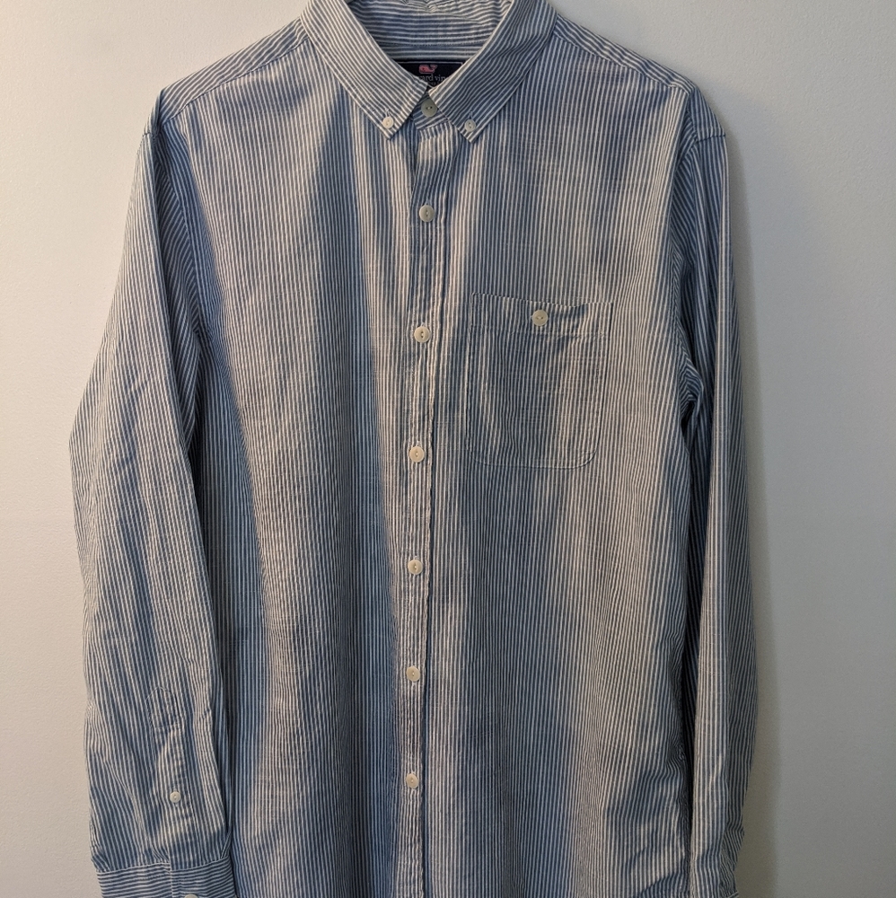 New Vineyard Vines Long Sleeve Men's Shirt